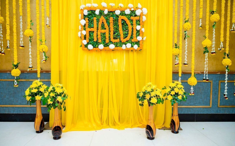 Haldi Decoration